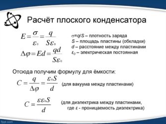 Рассчитать мощность заряда конденсатора