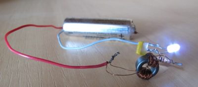 Светодиоды от батареек своими руками